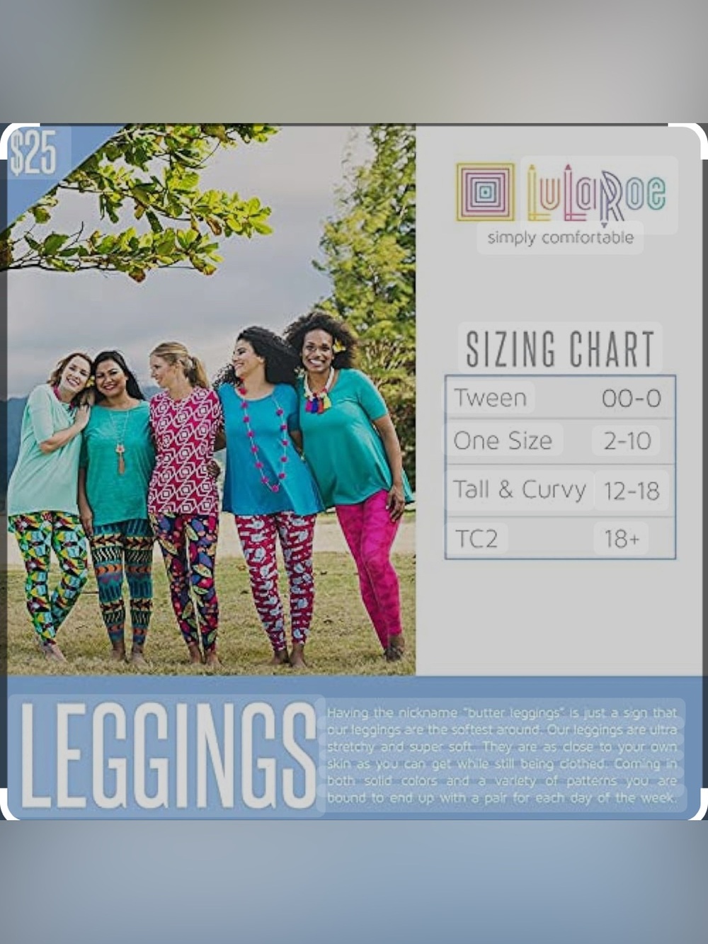 LuLaRoe Alice in Wonderland Character Print Leggings - Picture 5 of 6